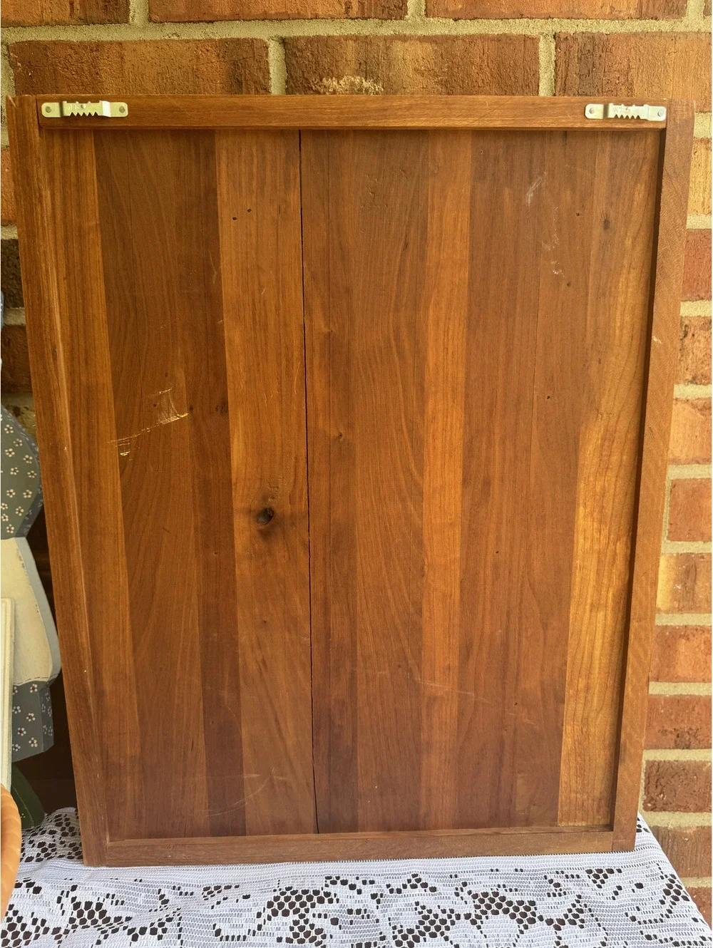 Vintage Cottage core Wooden Wall-Mounted Spoon Rack